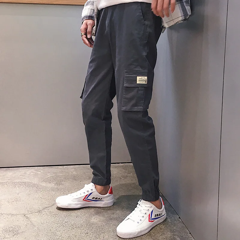 2019 spring new men's casual pants men's loose stretch multi-pocket overalls men's tide brand straight pants straight trousers
2019 spring new men's casual pants men's loose stretch multi-pocket overalls men's tide brand straight pants straight trousers