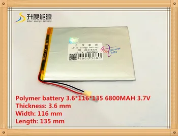 Free shipping large capacity 3.7 V tablet battery 6800 mah each brand tablet universal rechargeable lithium batteries36116135 
Free shipping large capacity 3.7 V tablet battery 6800 mah each brand tablet universal rechargeable lithium batteries36116135
