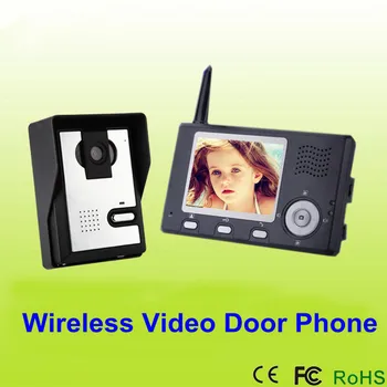 2.4 Ghz 3.5" TFT LCD Wireless Video Door Phone With Camera The Intercom System 1 To 1
2.4 Ghz 3.5" TFT LCD Wireless Video Door Phone With Camera The Intercom System 1 To 1