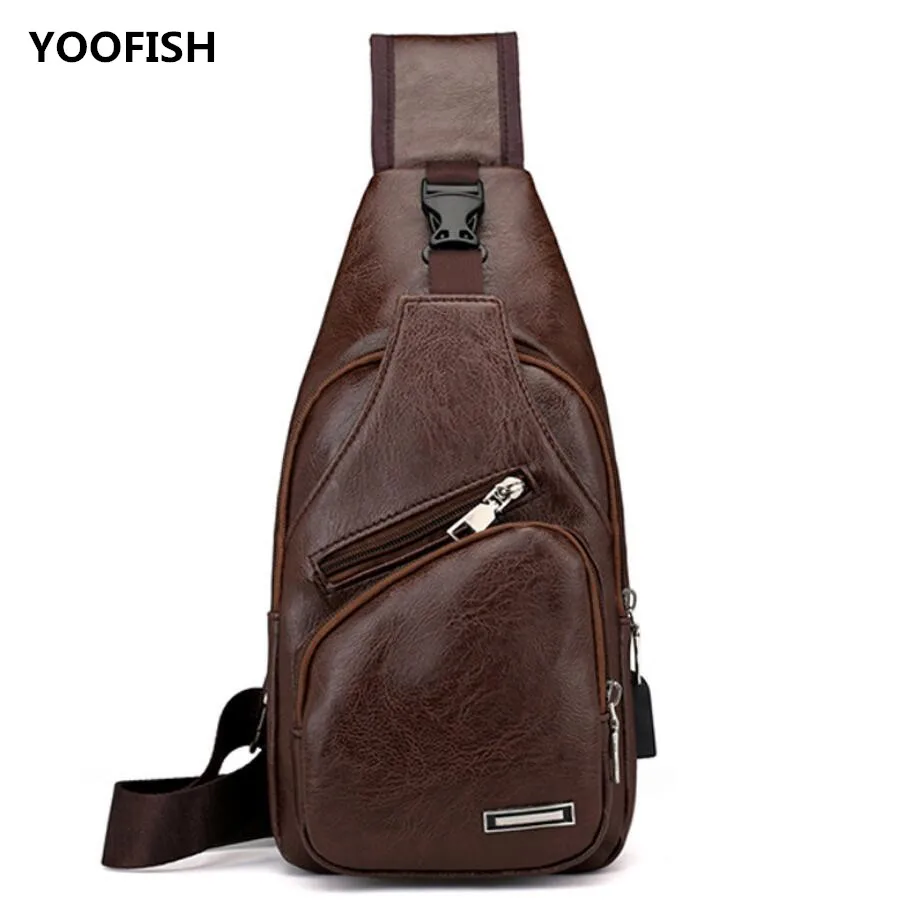 YOOFISH Hot sale New men PU USB charging chest bag sport casual men and women chest shoulder satchel Free Shipping XZ-101.
YOOFISH Hot sale New men PU USB charging chest bag sport casual men and women chest shoulder satchel Free Shipping XZ-101.