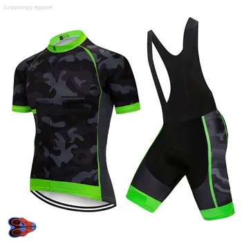 2019 Camouflage Men Cycling Clothing Set Summer Bicycle Bike MTB Riding Short Sleeve Outdoor Pro Team Jersey 9D Pad Bib Pants
2019 Camouflage Men Cycling Clothing Set Summer Bicycle Bike MTB Riding Short Sleeve Outdoor Pro Team Jersey 9D Pad Bib Pants