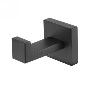 Single Towel/Robe Hook Bath Coat Hook Single Towel Clothes Holder Wall Mounted Black Bath Wall Hanger 304 Stainless Steel
Single Towel/Robe Hook Bath Coat Hook Single Towel Clothes Holder Wall Mounted Black Bath Wall Hanger 304 Stainless Steel