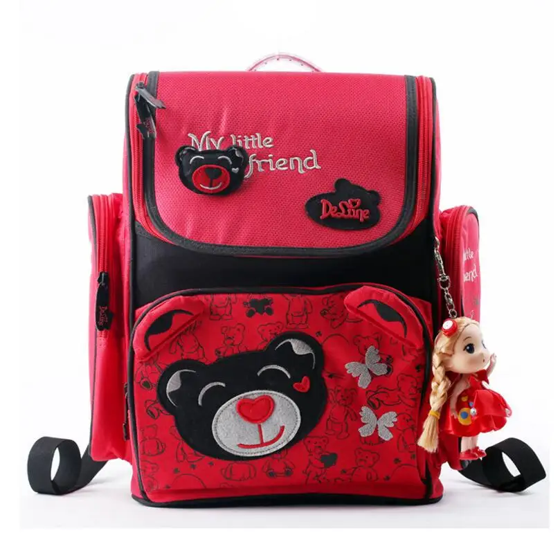 Russia Brand Girls School Backpacks Kids Knapsack Children Orthopedic School Bags Cartoon Girl School Bag mochilas infantiles
Russia Brand Girls School Backpacks Kids Knapsack Children Orthopedic School Bags Cartoon Girl School Bag mochilas infantiles