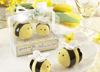 Free Shipping+Wholesale wedding favor Meant to bee Ceramic Salt and Pepper Shakers,200pcs/lot=100sets/lot
Free Shipping+Wholesale wedding favor Meant to bee Ceramic Salt and Pepper Shakers,200pcs/lot=100sets/lot