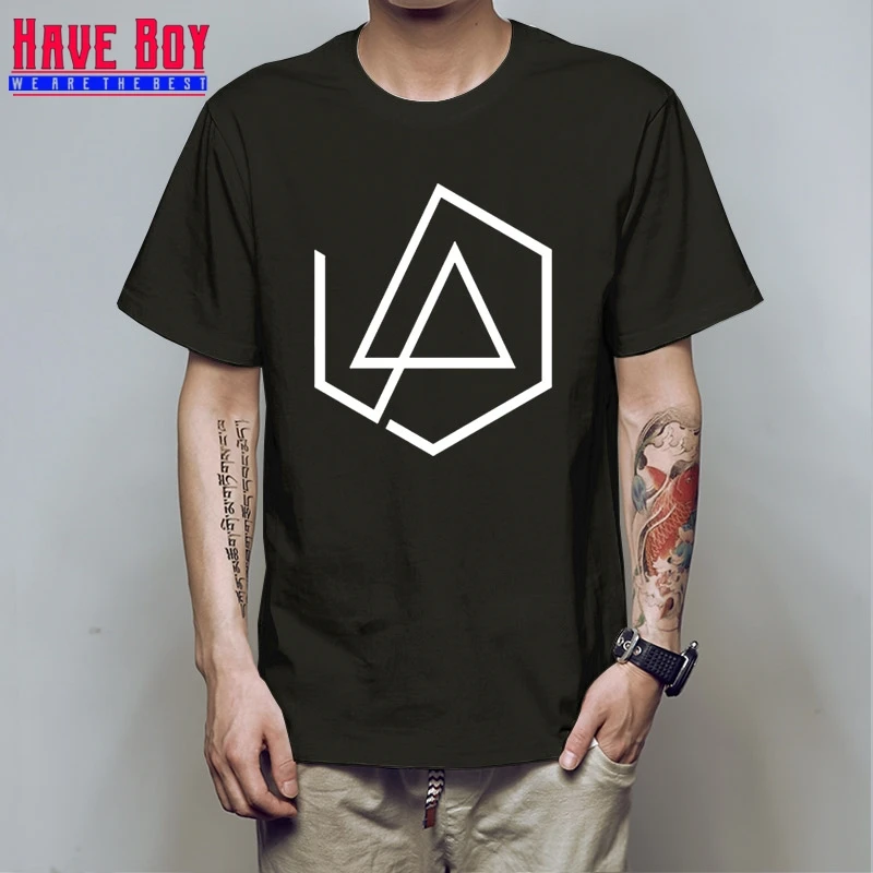 HAVE BOY Latest RIP Chester Bennington Linkin Park Broken Logo Design Short Sleeve T Shirt Large Size Camisa Masculina HB189
HAVE BOY Latest RIP Chester Bennington Linkin Park Broken Logo Design Short Sleeve T Shirt Large Size Camisa Masculina HB189