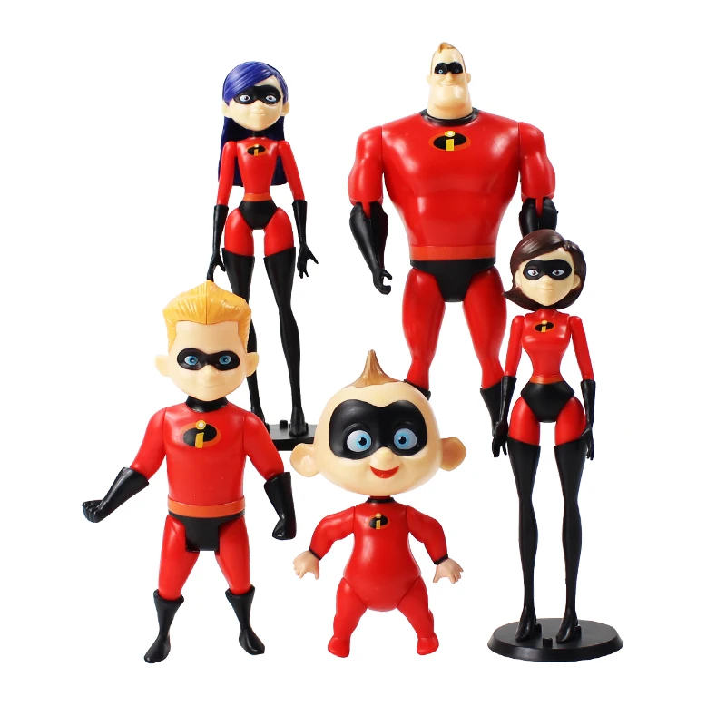 5pcs/lot 11-18cm The Incredibles 2 Dash Parr Jack Parr Elastigirl Violet Parr PVC Action Figure Toys Model Toy Gifts For Kids
5pcs/lot 11-18cm The Incredibles 2 Dash Parr Jack Parr Elastigirl Violet Parr PVC Action Figure Toys Model Toy Gifts For Kids