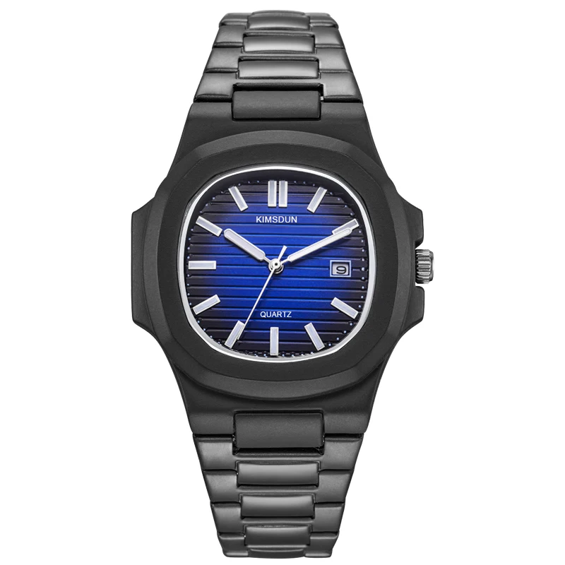 KIMSDUN Luxury Brand Men's Stainless Steel Quartz Analog Date Wrist Watch Nautiluses Geneva Calendar Wristwatch
KIMSDUN Luxury Brand Men's Stainless Steel Quartz Analog Date Wrist Watch Nautiluses Geneva Calendar Wristwatch