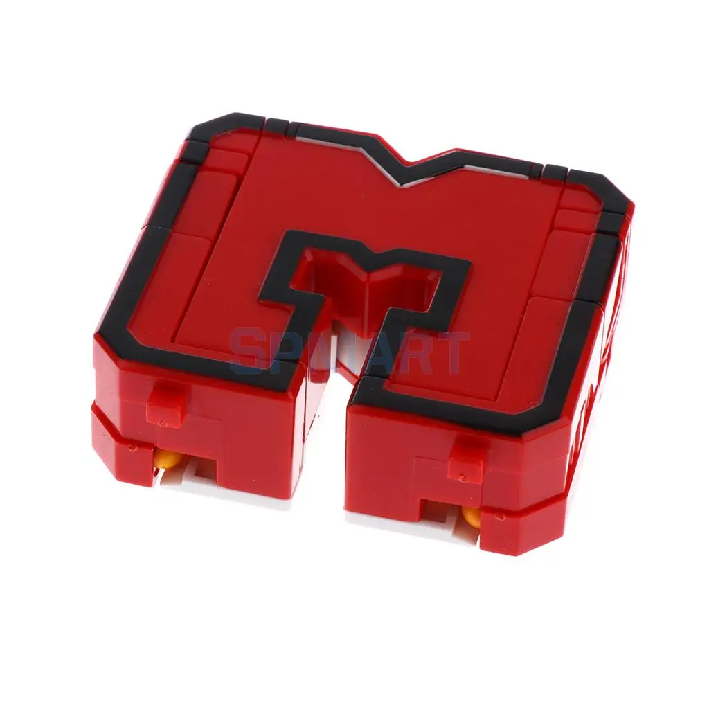 Numbers Armour Team Transforming Robot Toy Educational Toys Assembly Robots for Kid Children Play Display - 10pcs/Set