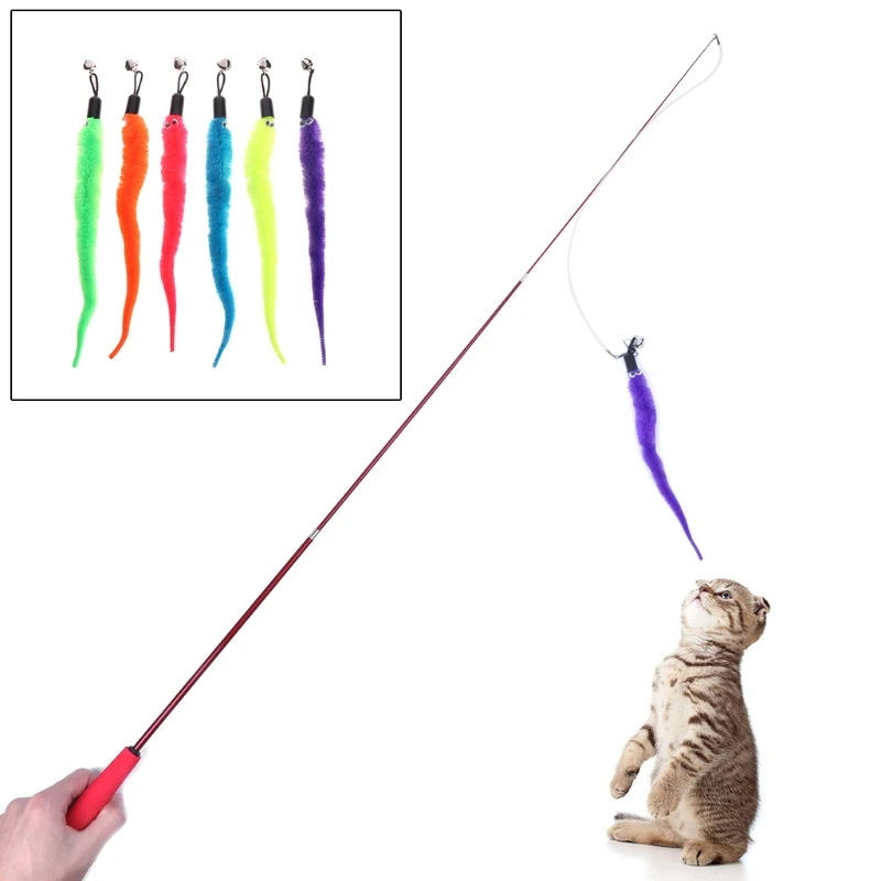 Cat Toy Plush Replacement Kitten Pet Dogs Teaser Funny Play Interactive Feather Color Random Delivery-m18
Cat Toy Plush Replacement Kitten Pet Dogs Teaser Funny Play Interactive Feather Color Random Delivery-m18