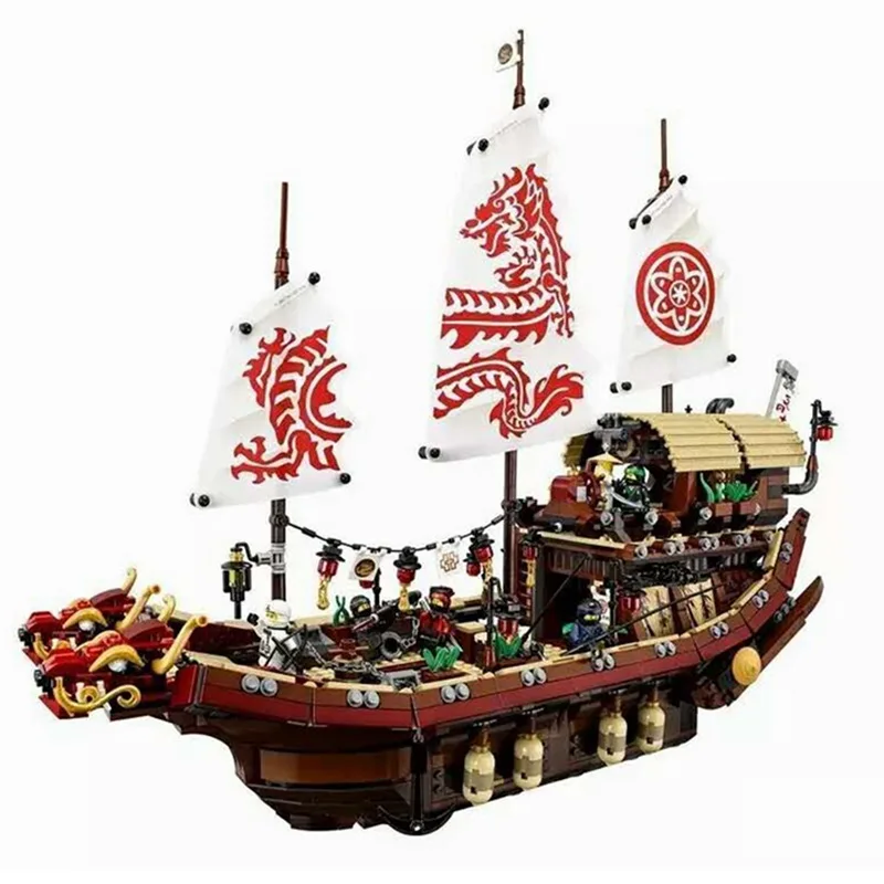 2018 Upgraded 2345PCS Destiny's Bounty Ship Ninja Boat Building Blocks Toys for Children
2018 Upgraded 2345PCS Destiny's Bounty Ship Ninja Boat Building Blocks Toys for Children