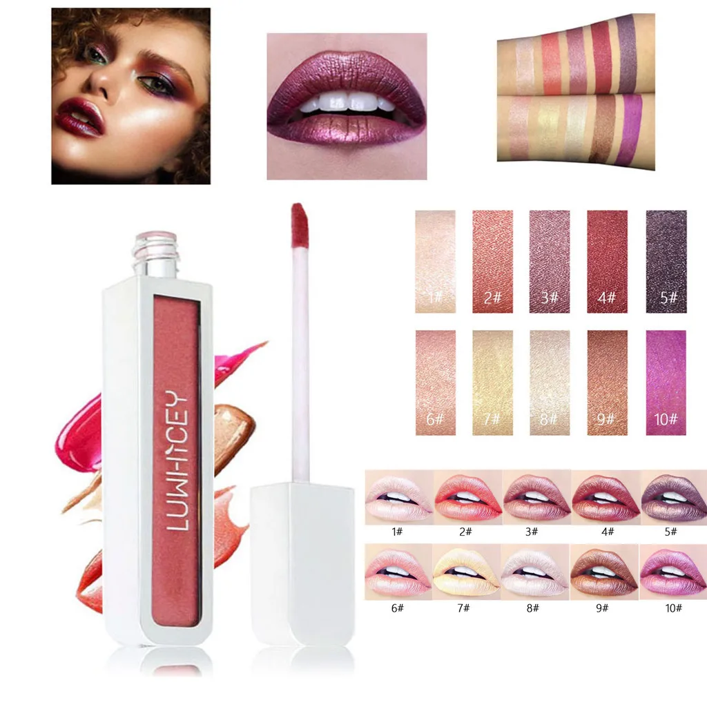 2019 Waterproof lip Gloss liquid lipstick Cosmetics Sexy Makeup Beauty Lapiz labial maquillajes para mujer
2019 Waterproof lip Gloss liquid lipstick Cosmetics Sexy Makeup Beauty Lapiz labial maquillajes para mujer