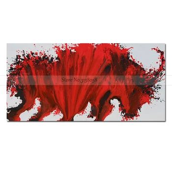 Hand painted fighting red angry excited running bull canvas oil painting bullfighting wall art picture artwork wall decoration
Hand painted fighting red angry excited running bull canvas oil painting bullfighting wall art picture artwork wall decoration