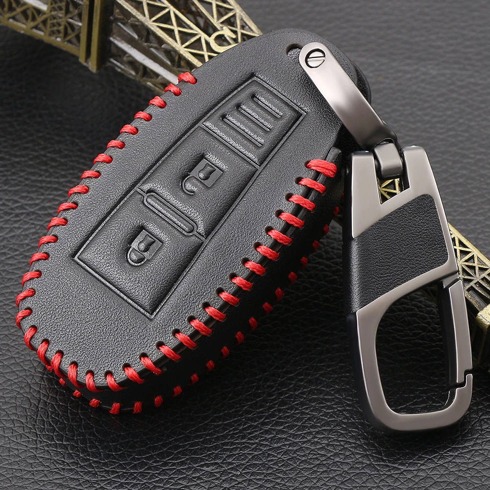 VCiiC Genuine Leather Cover Smart Key Case For Suzuki Swift Kizashi SX4 S-Cross Car Keyless Fob Set Skin Holder Protection
VCiiC Genuine Leather Cover Smart Key Case For Suzuki Swift Kizashi SX4 S-Cross Car Keyless Fob Set Skin Holder Protection