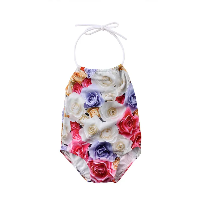 Summer new cute Toddler Kids Baby Girl One-Piece Rose floral printed Swimwear halter bandage Bikini Swimsuit Bathing Beachwear
Summer new cute Toddler Kids Baby Girl One-Piece Rose floral printed Swimwear halter bandage Bikini Swimsuit Bathing Beachwear