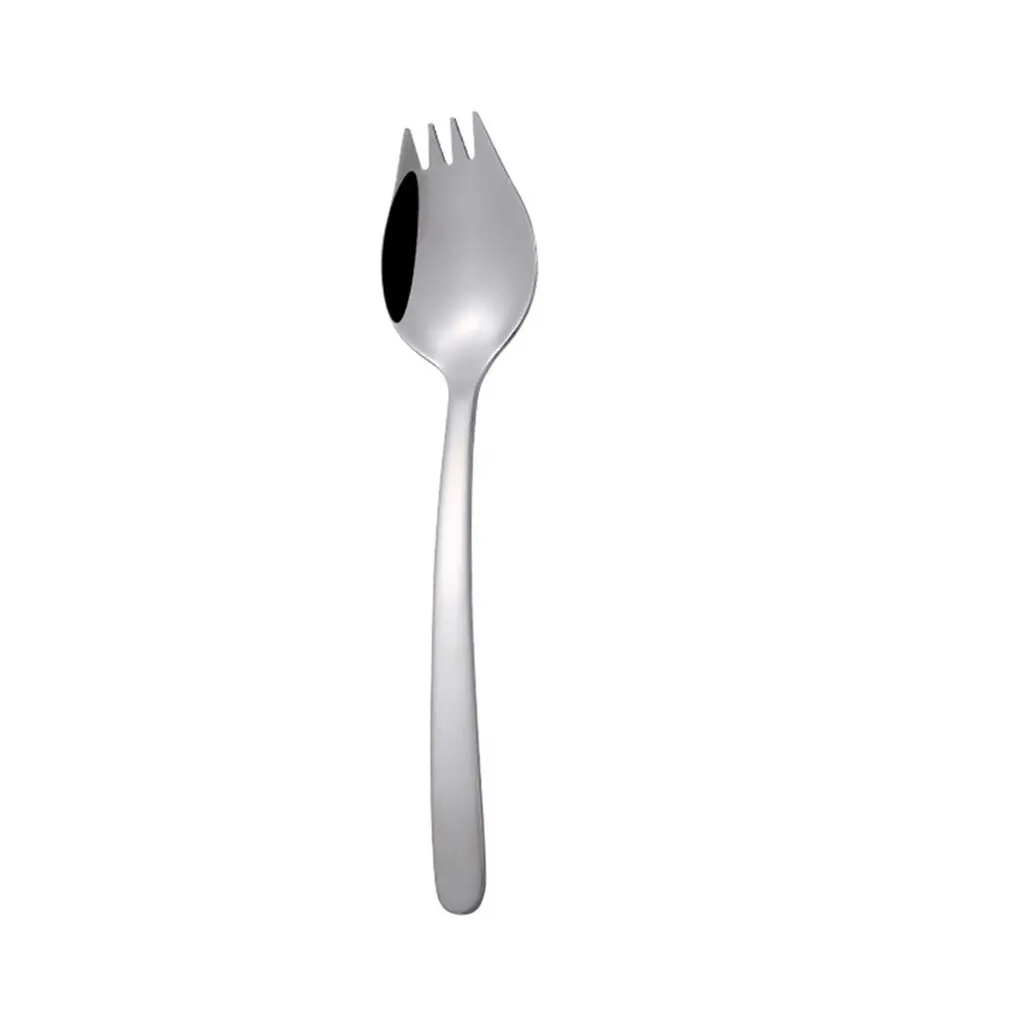 Creative Tableware 2-in-1 Fork Spoon Multifunction 304 Stainless Steel Spoon Tableware Kitchen Gadget for Home Travel
Creative Tableware 2-in-1 Fork Spoon Multifunction 304 Stainless Steel Spoon Tableware Kitchen Gadget for Home Travel