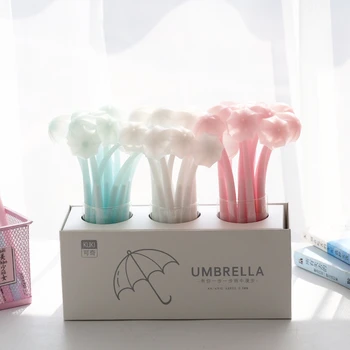 1PC 0.5mm Black Ink Cute Silicone Umbrella Gel Pen Rollerball Pen School Office Supply Student Stationery
1PC 0.5mm Black Ink Cute Silicone Umbrella Gel Pen Rollerball Pen School Office Supply Student Stationery