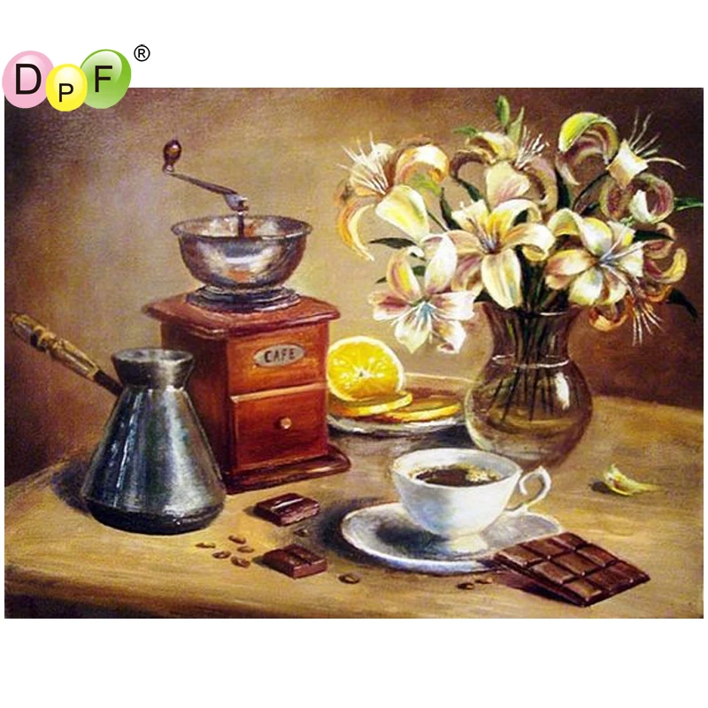 DPF Chocolate coffee 5D diamond embroidery crafts diamond mosaic square diamond painting cross stitch wall painting home decor
DPF Chocolate coffee 5D diamond embroidery crafts diamond mosaic square diamond painting cross stitch wall painting home decor