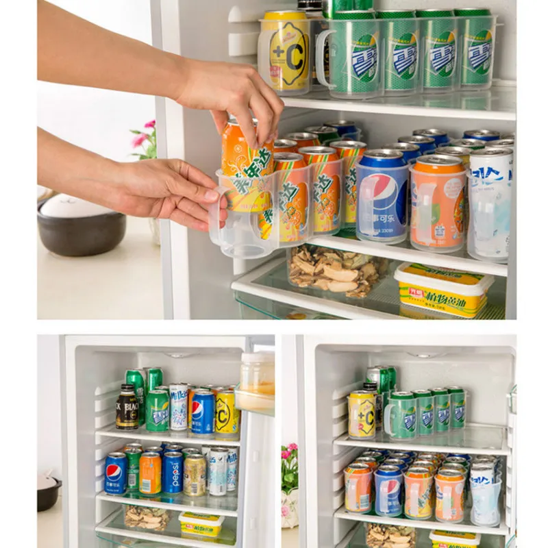 Beers Soda Cans Storage Holder Storage Kitchen Organization Fridge Plastic Spice Bottle Storage Holders Racks
Beers Soda Cans Storage Holder Storage Kitchen Organization Fridge Plastic Spice Bottle Storage Holders Racks