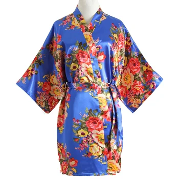 Female Home Wear Kimono Bath Gown Rayon Sexy Sleepwear Bride Mini Robe Nightwear Flower Negligee Casual Nightgown Wedding Gift
Female Home Wear Kimono Bath Gown Rayon Sexy Sleepwear Bride Mini Robe Nightwear Flower Negligee Casual Nightgown Wedding Gift
