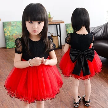 Summer Girl Dresses Kids Baby Clothes Children Black Lace Pompon Dress With Bow Fashion Girls Performance Costume Vintage
Summer Girl Dresses Kids Baby Clothes Children Black Lace Pompon Dress With Bow Fashion Girls Performance Costume Vintage