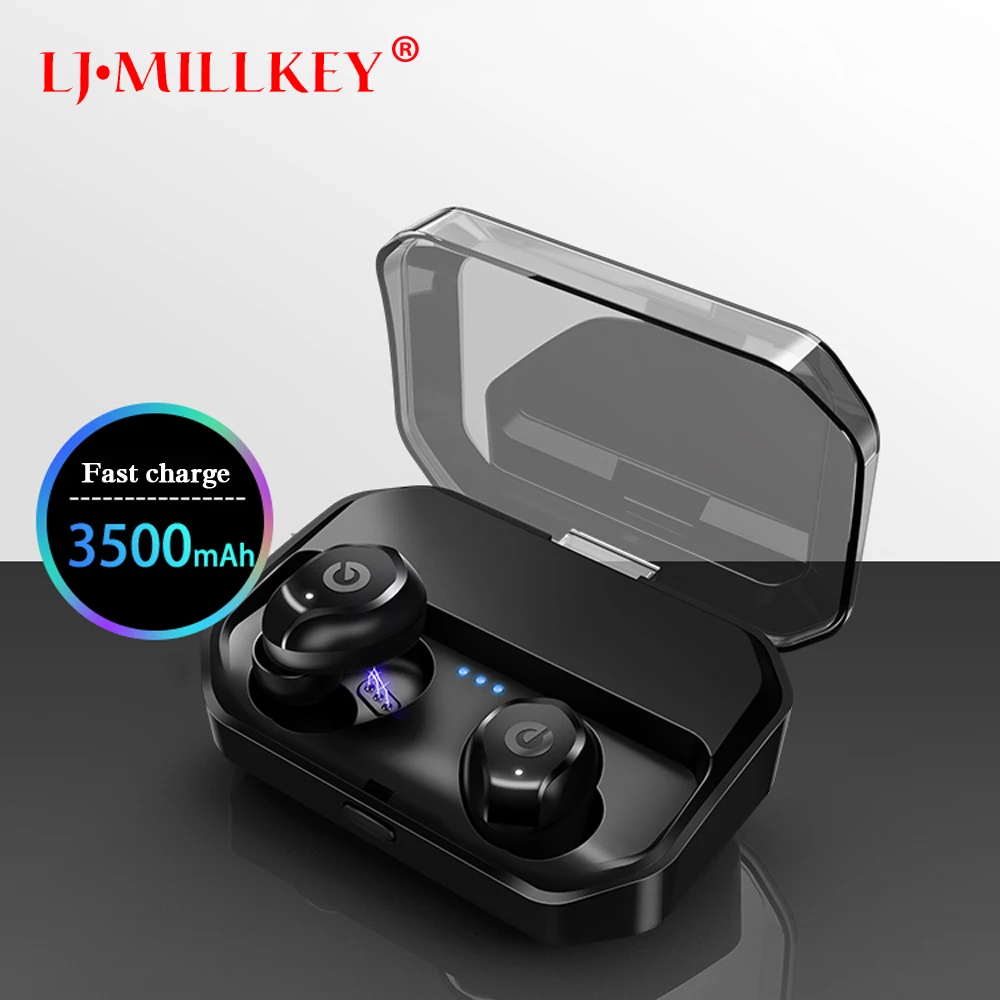 IPX7 Waterproof Bluetooth 5.0 Earphone Touch Wireless Control Earphones TWS Wireless Headphone for phone Siri Remote YZ207
IPX7 Waterproof Bluetooth 5.0 Earphone Touch Wireless Control Earphones TWS Wireless Headphone for phone Siri Remote YZ207