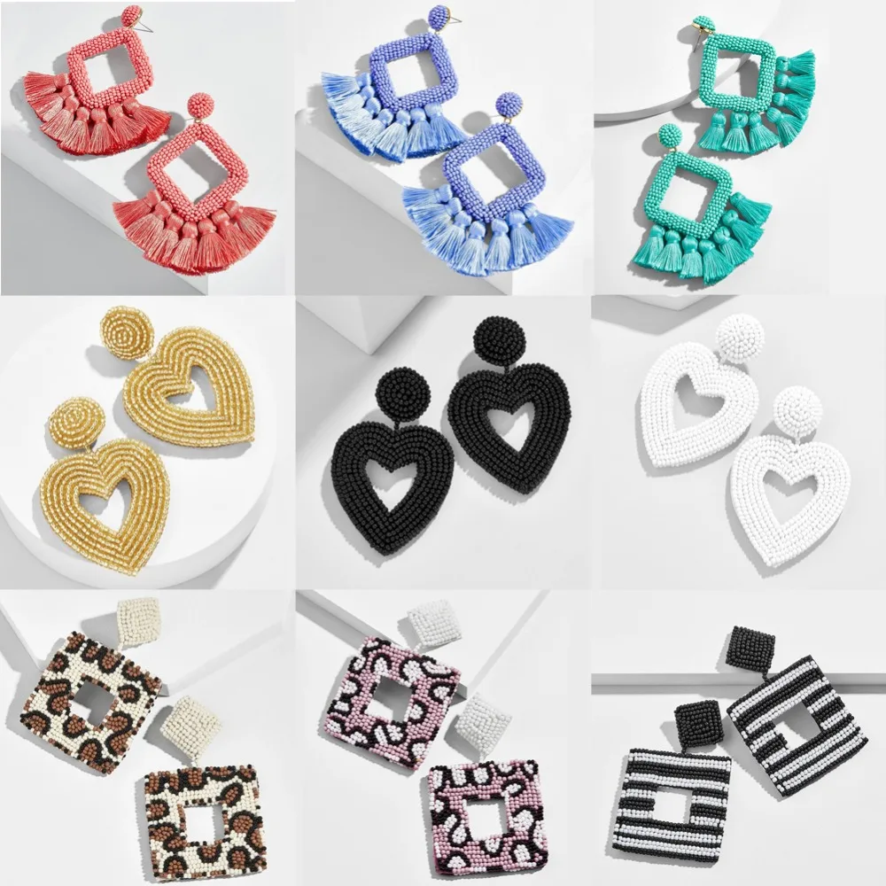 Vedawas Maxi Beads Heart Statement Drop Dangle Earrings for Women Oorbellen Pendientes Handmade Earing Ear Bijoux Jewelry XG2596
Vedawas Maxi Beads Heart Statement Drop Dangle Earrings for Women Oorbellen Pendientes Handmade Earing Ear Bijoux Jewelry XG2596