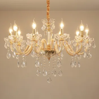 Crystal Chandelier lighting Led 110V220V Modern Luster Ceiling Chandelier Living Room Hotel Lobby Chandeliers Lighting Fixtures
Crystal Chandelier lighting Led 110V220V Modern Luster Ceiling Chandelier Living Room Hotel Lobby Chandeliers Lighting Fixtures