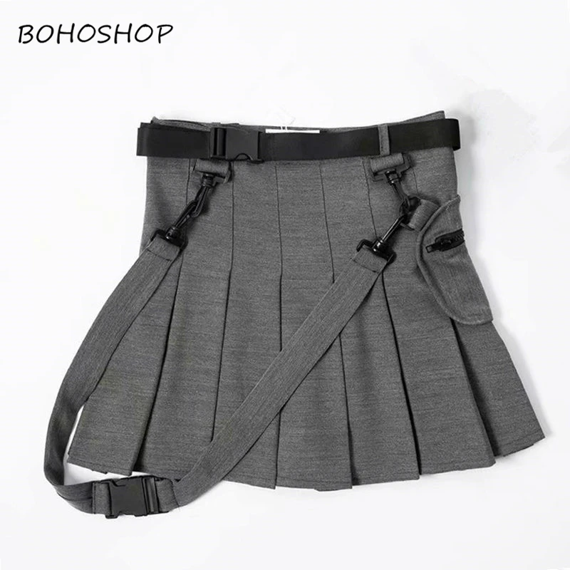 Summer Hippie vintage chic women high waist pure color suit pleated skirt short sexy Mini skirt jupe femme streetwear oversize
Summer Hippie vintage chic women high waist pure color suit pleated skirt short sexy Mini skirt jupe femme streetwear oversize
