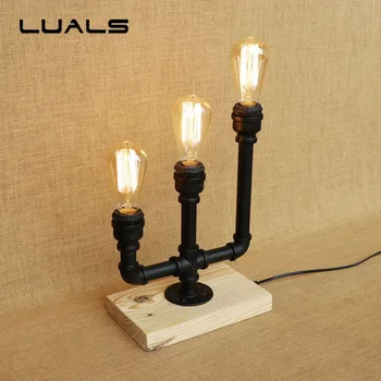 Loft LED Retro Table Lamp Nordic Industrial Deco mesa Desk Lamp For Cafe Bar Edison Desk Light 3 Lamp Indoor Art Lighting
Loft LED Retro Table Lamp Nordic Industrial Deco mesa Desk Lamp For Cafe Bar Edison Desk Light 3 Lamp Indoor Art Lighting