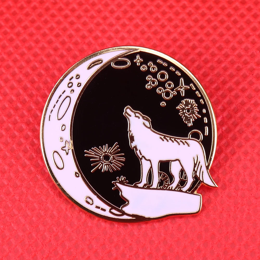 Galaxy wolf enamel pin day and night brooch starry sky howling wolf badge sun moon pins celestial witchy animal jewelry gifts
Galaxy wolf enamel pin day and night brooch starry sky howling wolf badge sun moon pins celestial witchy animal jewelry gifts