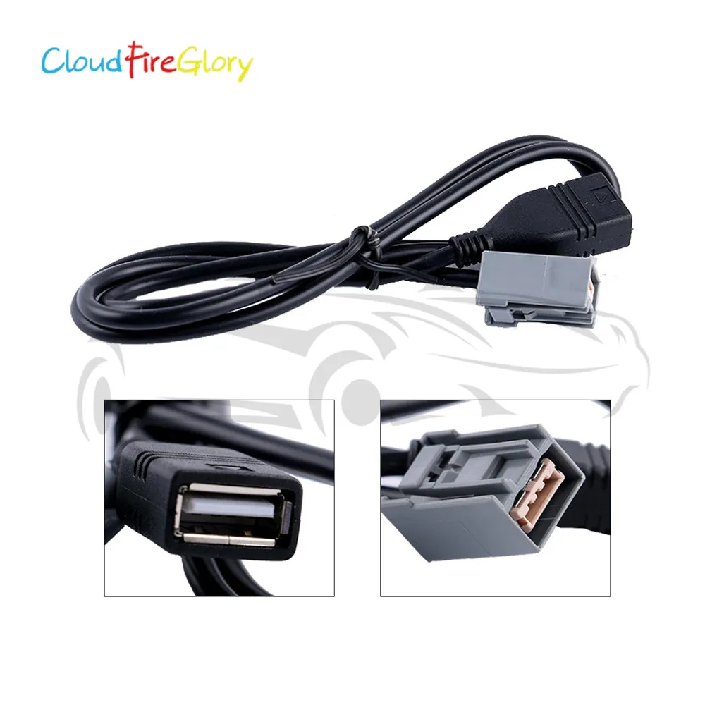CloudFireGlory For Honda Accord CR-V Civic Jazz Odyssey Interface USB Female Cable AUX Adapter
CloudFireGlory For Honda Accord CR-V Civic Jazz Odyssey Interface USB Female Cable AUX Adapter
