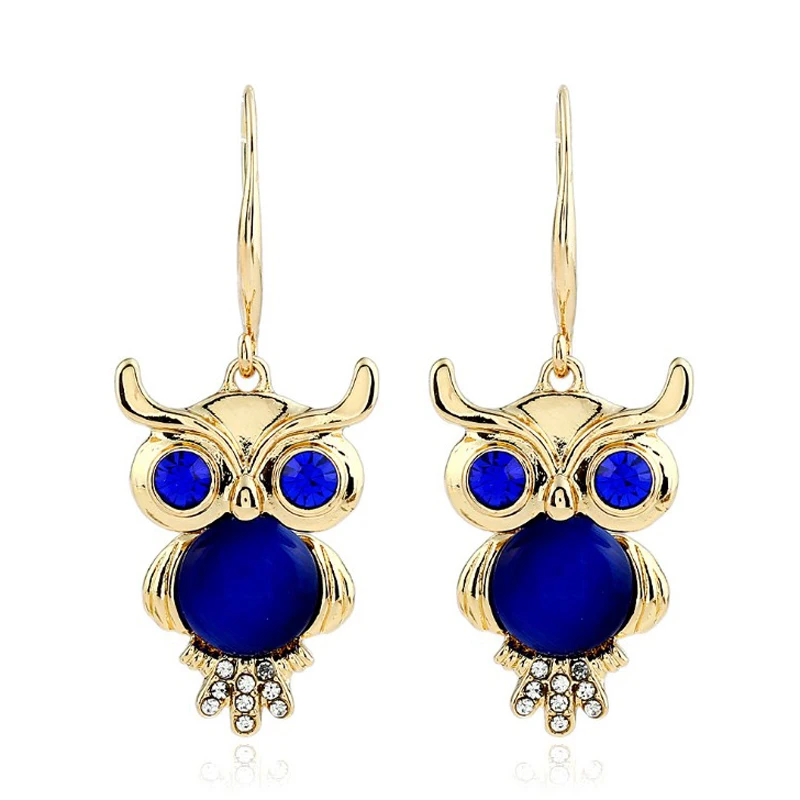 2019 new fashion creative temperament simple inlaid crystal alloy owl era jewel color earrings
2019 new fashion creative temperament simple inlaid crystal alloy owl era jewel color earrings