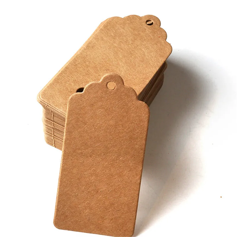 Packaging Label 100pcs Brown Kraft /black/white Paper Tags DIY scallop Label Wedding Gift Decorating Tag 2*4cm
Packaging Label 100pcs Brown Kraft /black/white Paper Tags DIY scallop Label Wedding Gift Decorating Tag 2*4cm