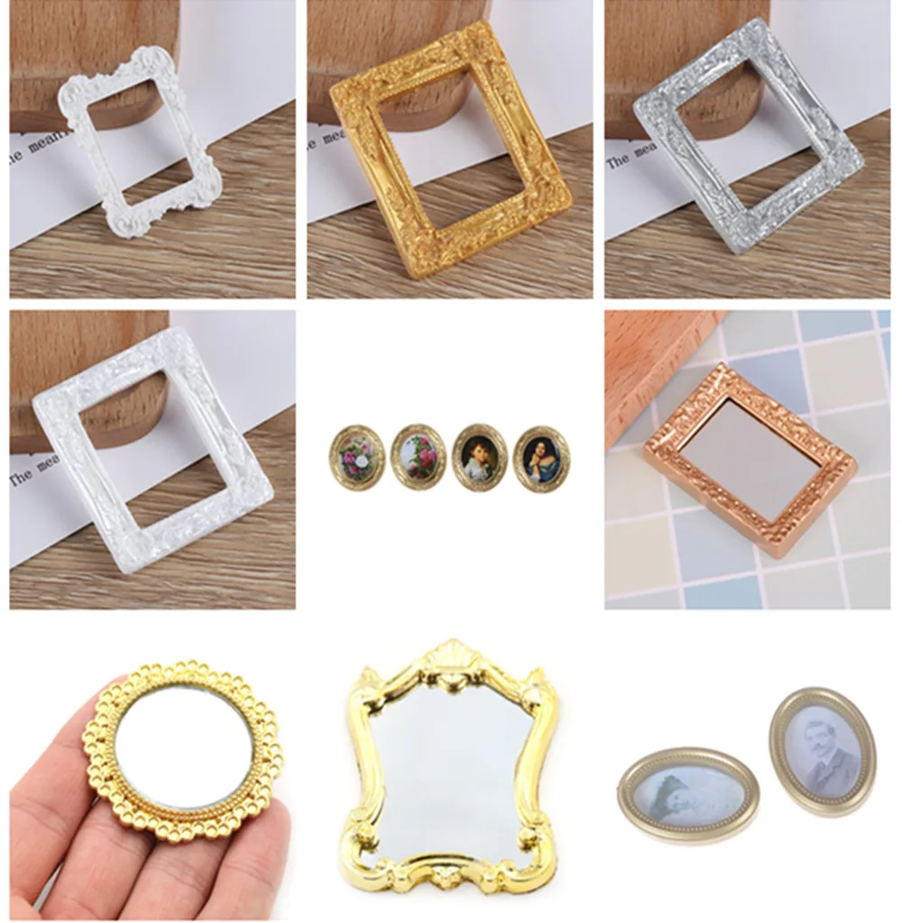 Scale 1/12 Photo Frame Simulation Furniture Model Toy For Children Doll House Decoration Multi Styles Dollhouse Miniature
Scale 1/12 Photo Frame Simulation Furniture Model Toy For Children Doll House Decoration Multi Styles Dollhouse Miniature