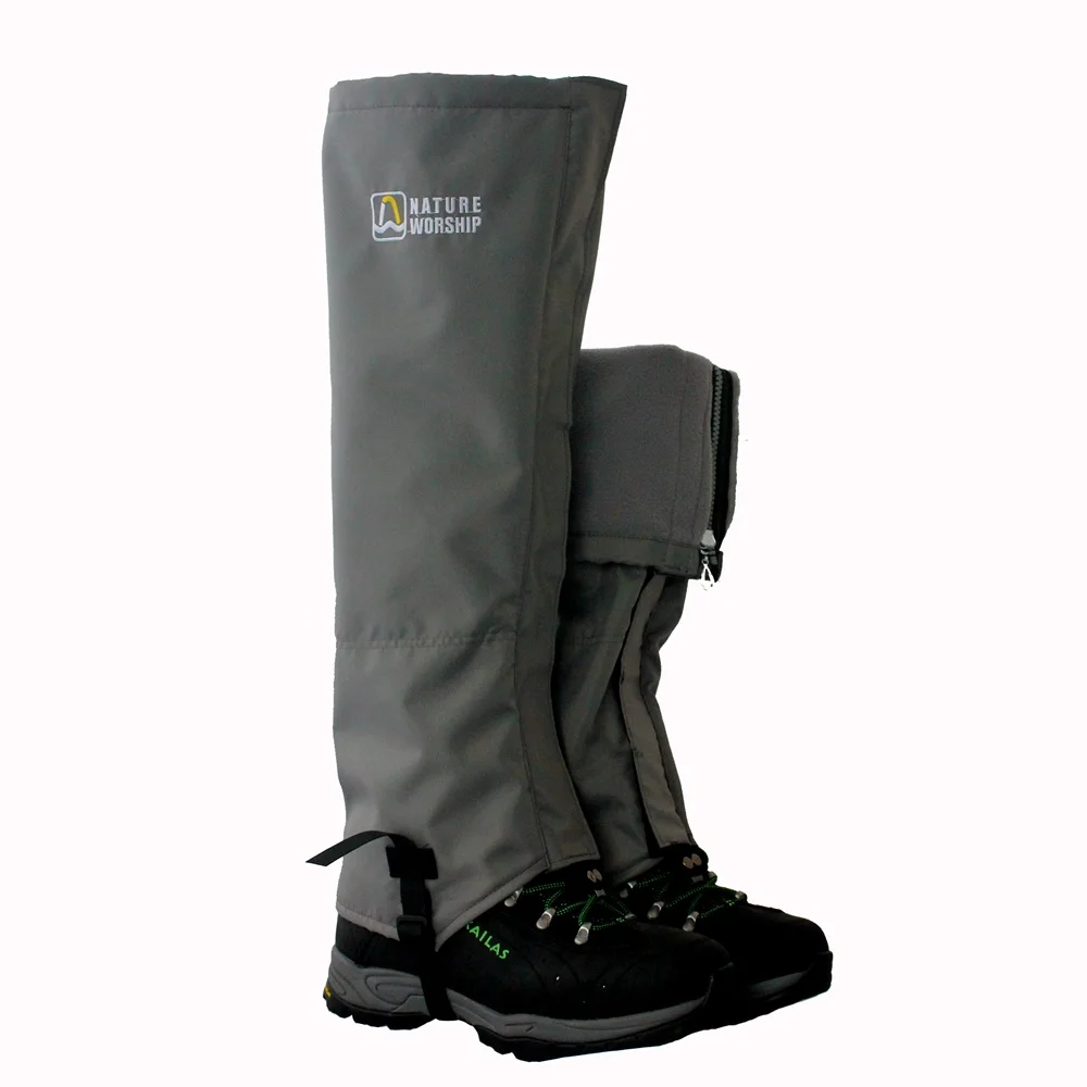 1 Pair Outdoors Sports Gaiters Thickened Extended Warm Fleece Unisex Waterproof Gaiters Camping Hiking Hunting Fishing Ski Gaite
1 Pair Outdoors Sports Gaiters Thickened Extended Warm Fleece Unisex Waterproof Gaiters Camping Hiking Hunting Fishing Ski Gaite