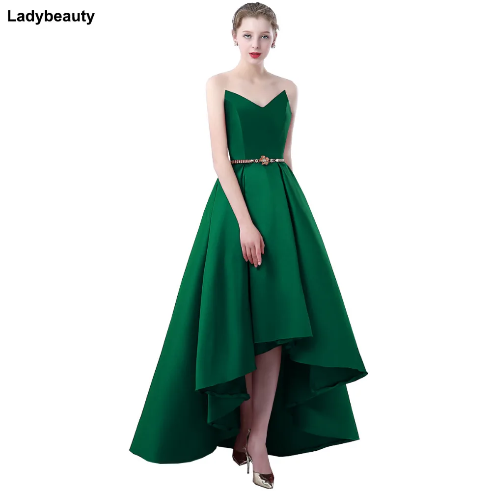 Женское атласное вечернее платье Ladybeauty, короткое официальное платье для выпускного вечера, простое стильное платье с высоким и низким вырезом сердечком, 2022
Женское атласное вечернее платье Ladybeauty, короткое официальное платье для выпускного вечера, простое стильное платье с высоким и низким вырезом сердечком, 2022