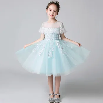 2018 New Kid Baby Birthday Wedding Holiday Party Princess Flower Dress Children Toddler Model Show Host Piano Costume Dress E139
2018 New Kid Baby Birthday Wedding Holiday Party Princess Flower Dress Children Toddler Model Show Host Piano Costume Dress E139