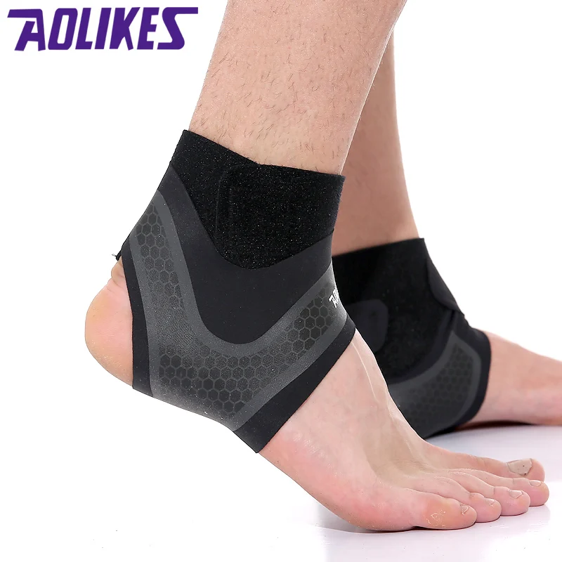 AOLIKES Sport Ankle Brace Protector Compression Ankle Support Pad Protection Elastic Brace Guard Support Football Basketball
AOLIKES Sport Ankle Brace Protector Compression Ankle Support Pad Protection Elastic Brace Guard Support Football Basketball