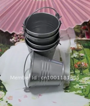 FREE SHIPPING 100pcs/lot Lovely Cute Silver Tin Pail Favor Holders Wedding Mini Pails Gift Package Mini Bucket Baby Shower Ideas
FREE SHIPPING 100pcs/lot Lovely Cute Silver Tin Pail Favor Holders Wedding Mini Pails Gift Package Mini Bucket Baby Shower Ideas