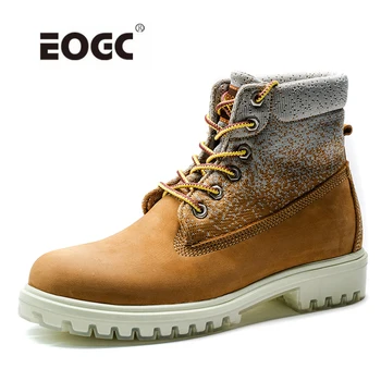 High top Natural Leather With Canvas Men Boots Handmade Retro Anti-Skidding Men Shoes Top Quality Autumn Boots Shoes
High top Natural Leather With Canvas Men Boots Handmade Retro Anti-Skidding Men Shoes Top Quality Autumn Boots Shoes