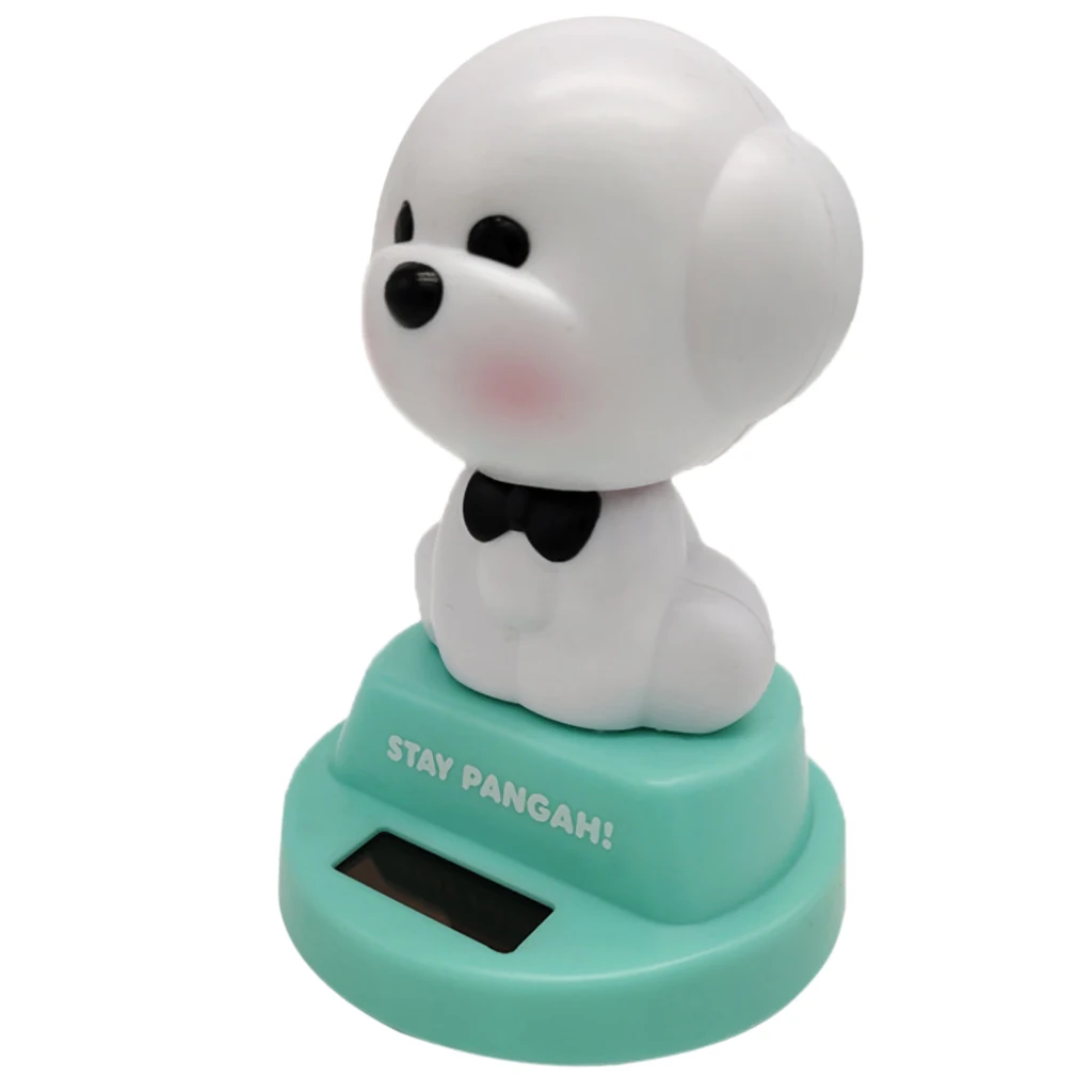 Dancing Lucky Dog Figure Model - Solar Power Model Doll Figurine Statue Kid Educational Science Toy Gift Home Decor Dancing Lucky Dog Figure Model - Solar Power Model Doll Figurine Statue Kid Educational Science Toy Gift Home Decor