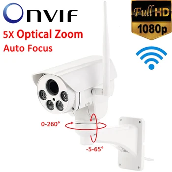 Camhi APP Full HD 1080P Bullet Outdoor 5X Optical Zoom Auto Focus ONVIF Wireless WiFi Security PTZ Camera
Camhi APP Full HD 1080P Bullet Outdoor 5X Optical Zoom Auto Focus ONVIF Wireless WiFi Security PTZ Camera