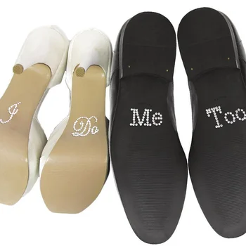 I Do Me Too Bride Groom Wedding Shoe Sticker Rhinestone Wedding Decor Acrylic Party DIY Craft Decoration W7162
I Do Me Too Bride Groom Wedding Shoe Sticker Rhinestone Wedding Decor Acrylic Party DIY Craft Decoration W7162
