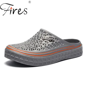 Fires Man's Summer Slippers Zapatos casuales de Hombre PVC Lightweight Flat Shoes Outdoor Non-slip Leisure Shoes Man Loafers
Fires Man's Summer Slippers Zapatos casuales de Hombre PVC Lightweight Flat Shoes Outdoor Non-slip Leisure Shoes Man Loafers
