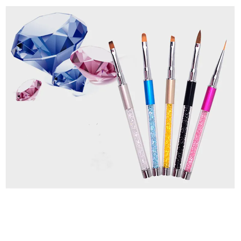 1pcs Brushes for Manicure Rhinestone Diamond Metal Acrylic Handle Carving Powder Painting Gel Brush Liquid Nail Art Brush Tassel
1pcs Brushes for Manicure Rhinestone Diamond Metal Acrylic Handle Carving Powder Painting Gel Brush Liquid Nail Art Brush Tassel
