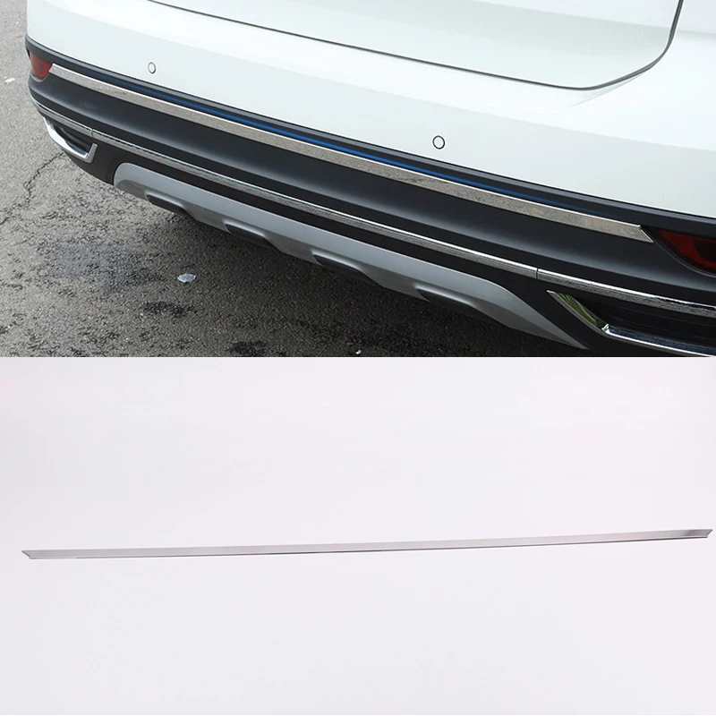 For VW Volkswagen T-Cross 2019 Chrome Exterior Car Rear Bottom Bumper Molding Cover Trim Car Styling
For VW Volkswagen T-Cross 2019 Chrome Exterior Car Rear Bottom Bumper Molding Cover Trim Car Styling