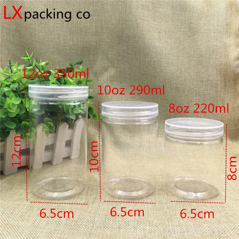 20 pcs Free Shipping 220 290 350 ml Empty Transparent Plastic Packing Bottles Honey Dried Candy Sample Packaging Containers
20 pcs Free Shipping 220 290 350 ml Empty Transparent Plastic Packing Bottles Honey Dried Candy Sample Packaging Containers