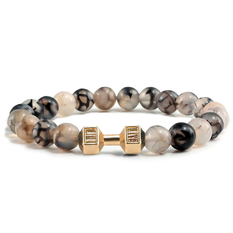 Vintage Men Bracelet Distance Crystal Natural Stone Bead Gold Pendant Strand Bracelets Bangles Homme Jewelry Gift pulsera hombre
Vintage Men Bracelet Distance Crystal Natural Stone Bead Gold Pendant Strand Bracelets Bangles Homme Jewelry Gift pulsera hombre