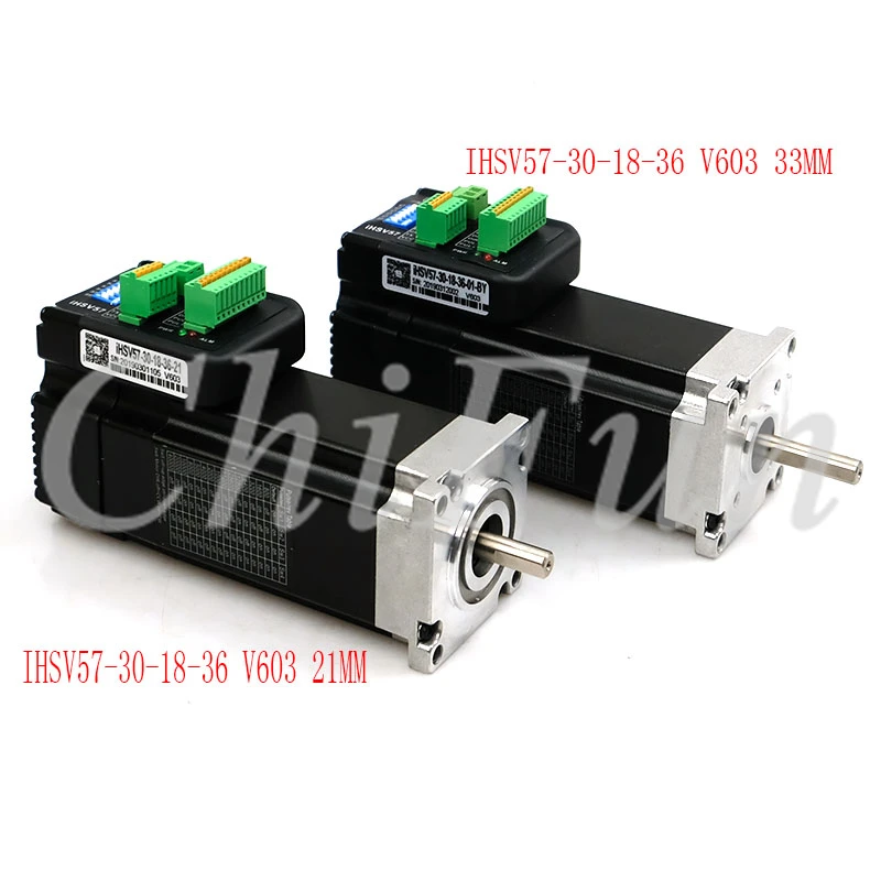 JMC 1PC iHSV57-30-18-36-21 Integrated Servo Motor Driver V604 version 180W 3000rpm NEMA23 0.57Nm 24~50VDC
JMC 1PC iHSV57-30-18-36-21 Integrated Servo Motor Driver V604 version 180W 3000rpm NEMA23 0.57Nm 24~50VDC