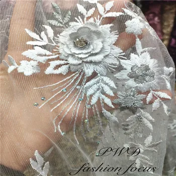 Swiss Voile Lace Grey tulle fabric Polyester Fabric Retro Paisley Lace New Design French Mesh Lace
Swiss Voile Lace Grey tulle fabric Polyester Fabric Retro Paisley Lace New Design French Mesh Lace